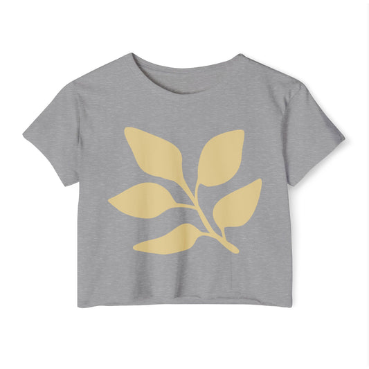 Crop Top - Feuille