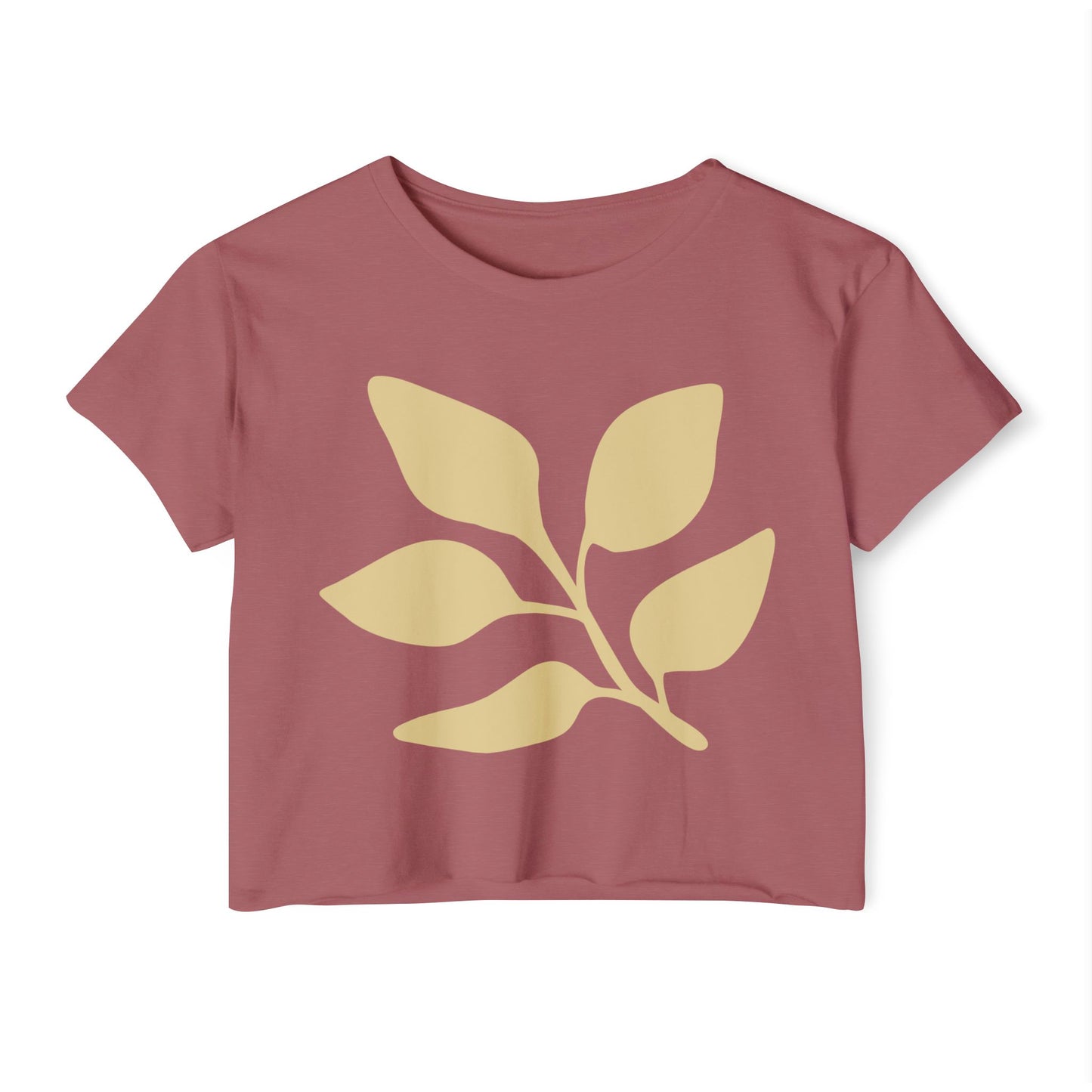 Crop Top - Feuille