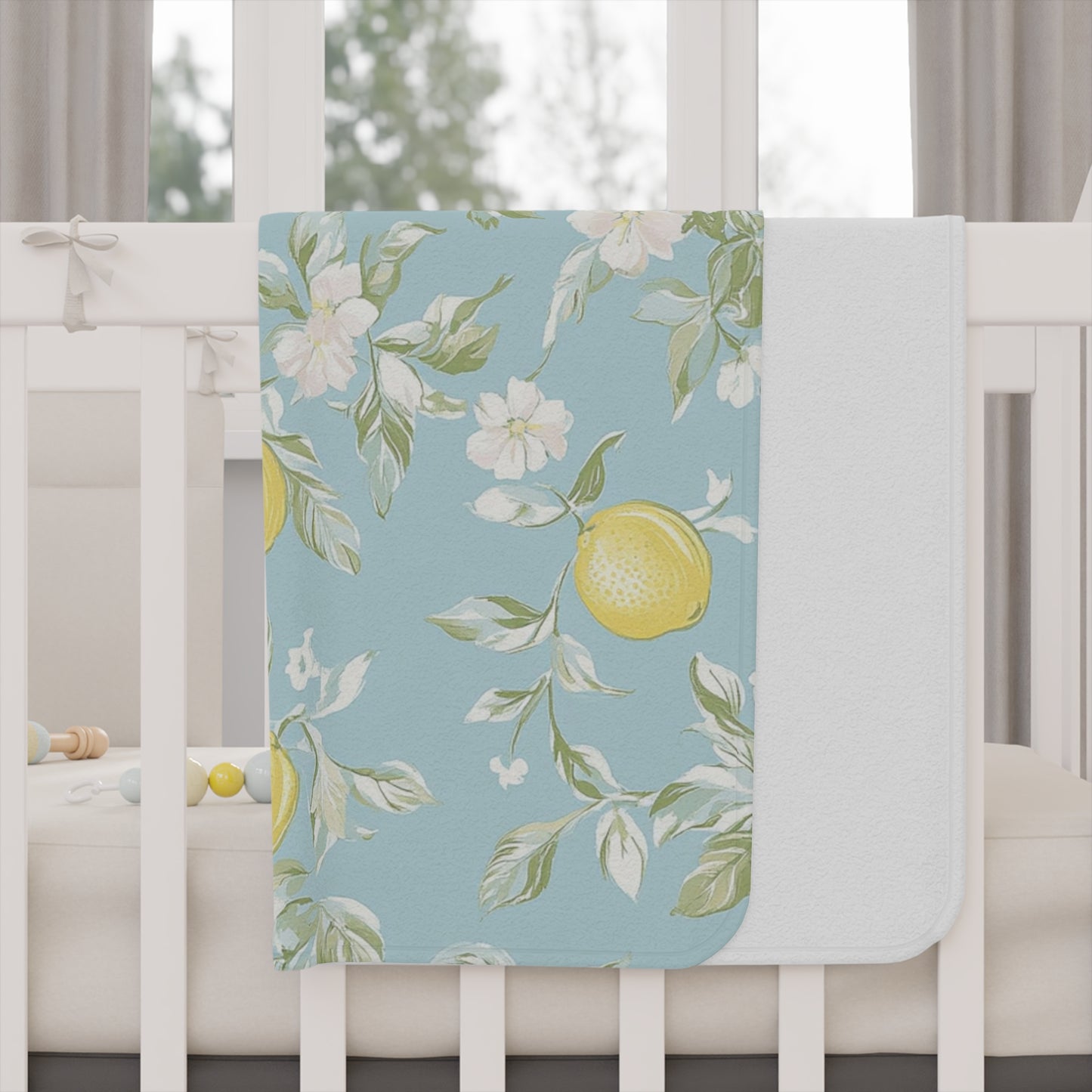 Couverture pour bébé - Citron