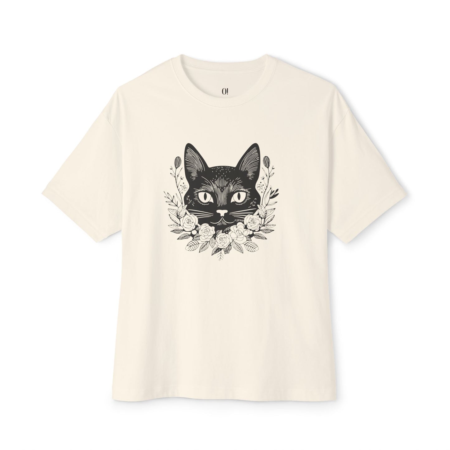 T-shirt unisexe oversize – Witchy Cat