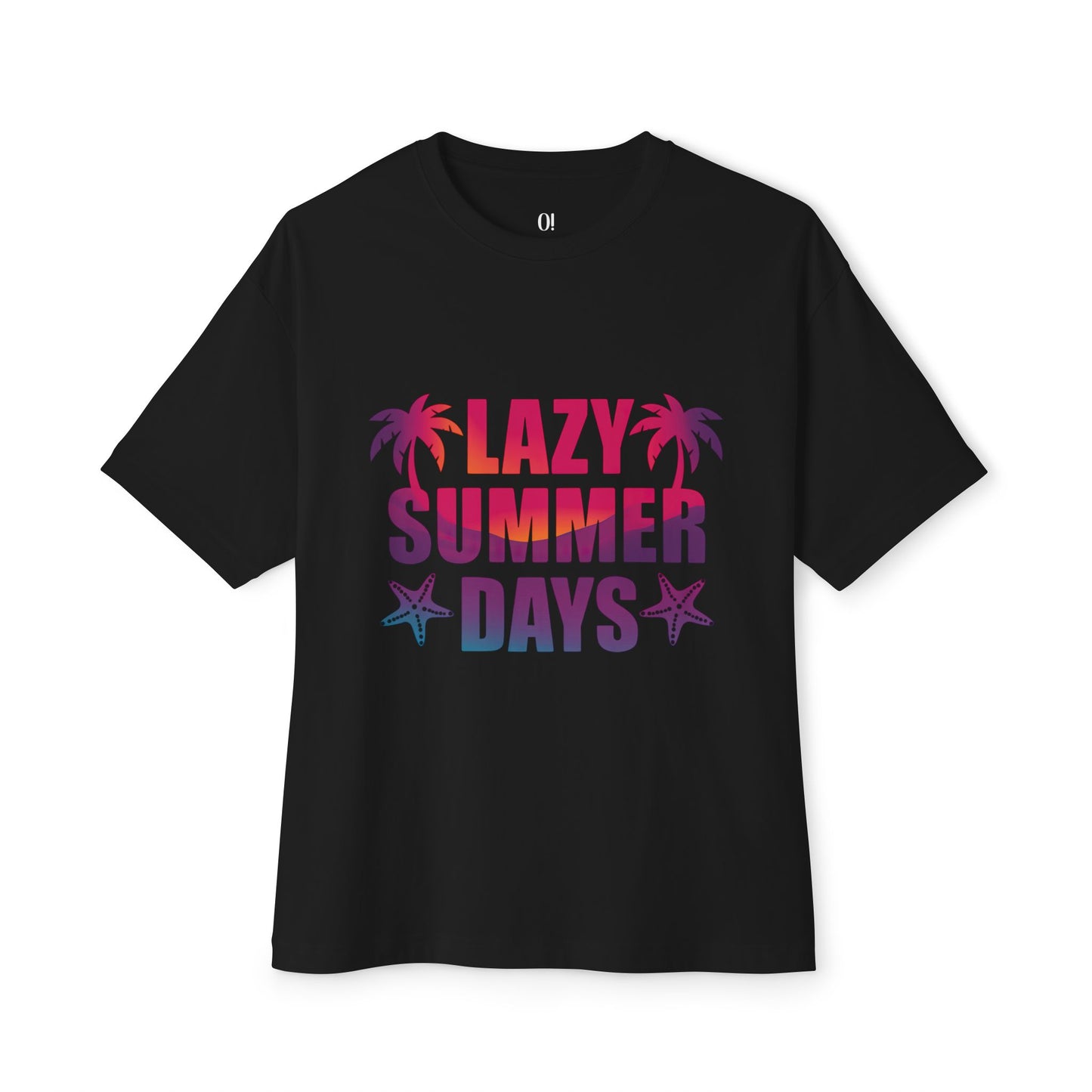 T-shirt unisexe oversize – Lazy Summer