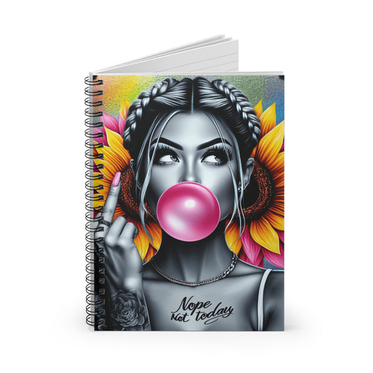 Cahier de notes / Spirale - Not today