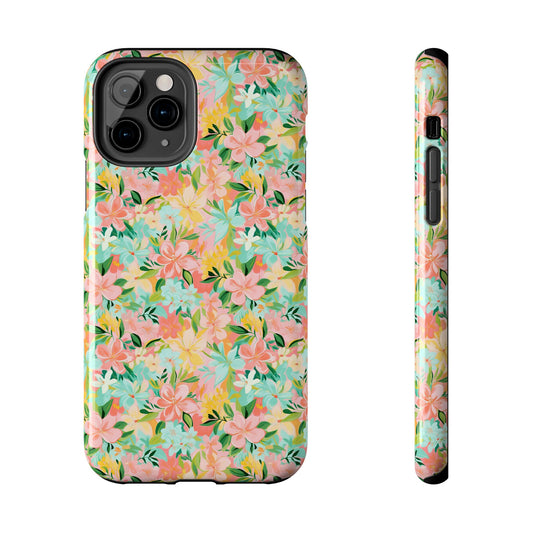 Coque tough - Fleurs
