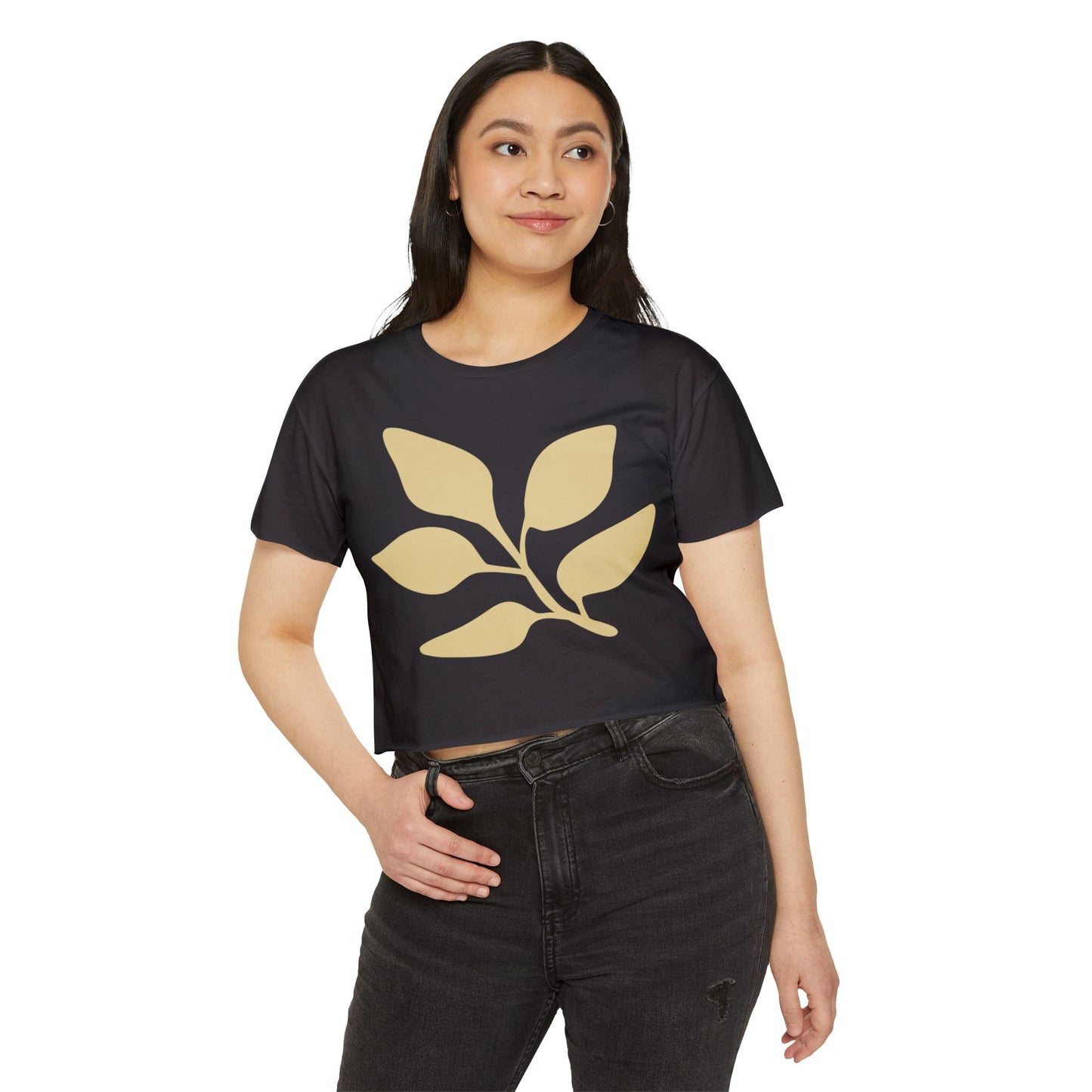 Crop Top - Feuille