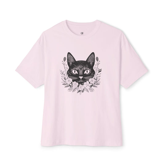 T-shirt unisexe oversize – Witchy Cat