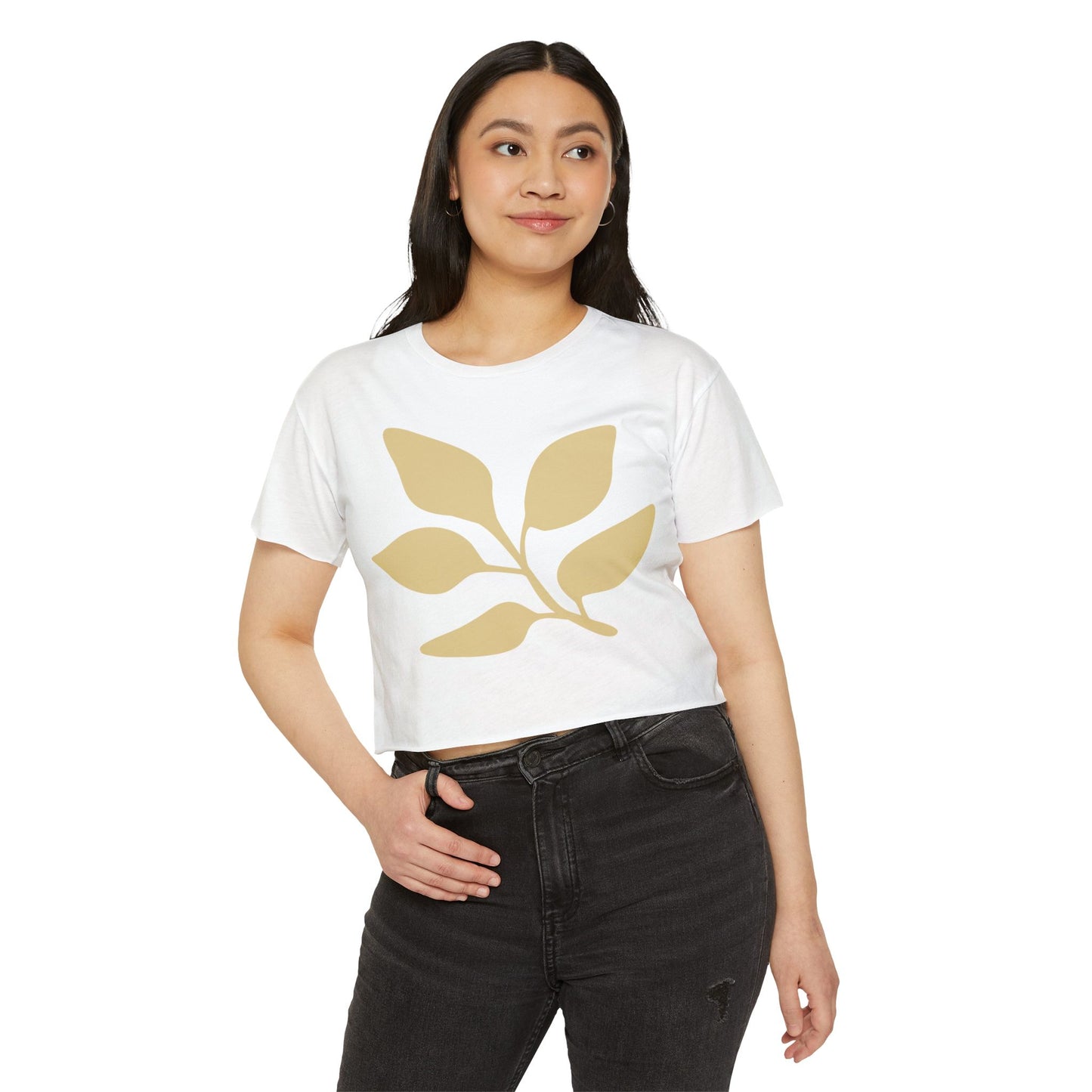 Crop Top - Feuille