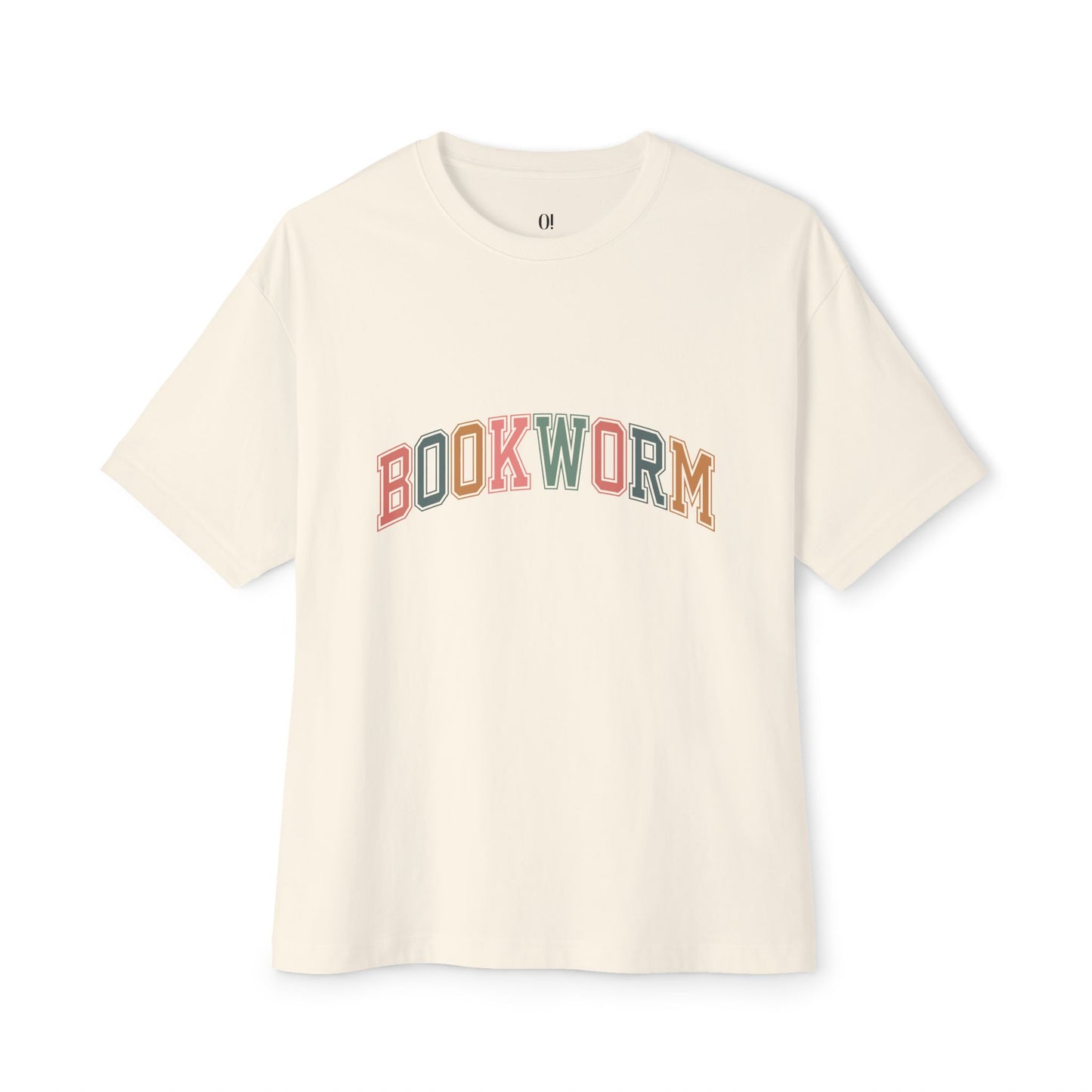 T-shirt unisexe oversize – Bookworm