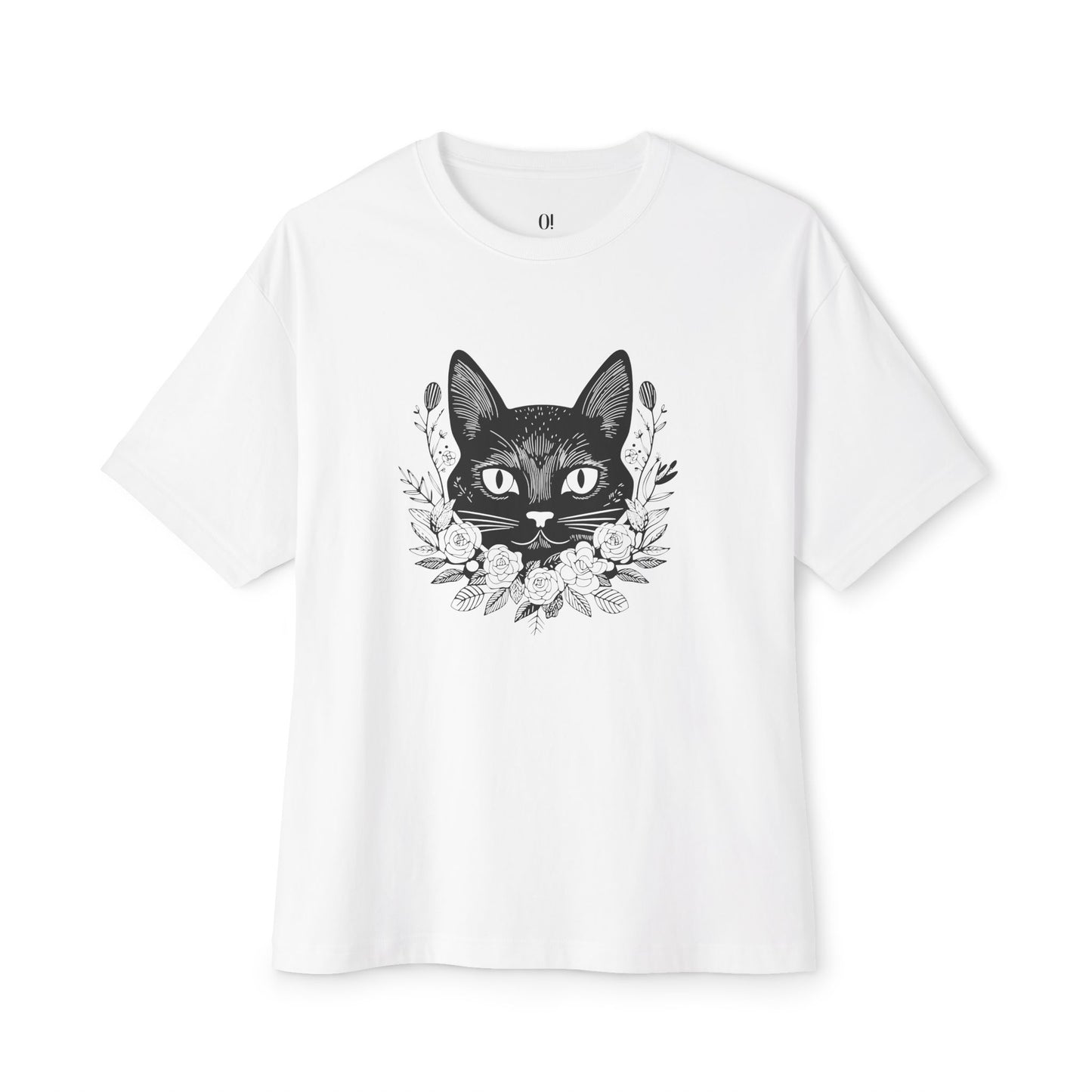 T-shirt unisexe oversize – Witchy Cat