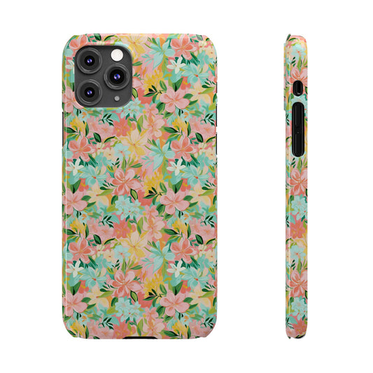 Coque Slim - Fleurie