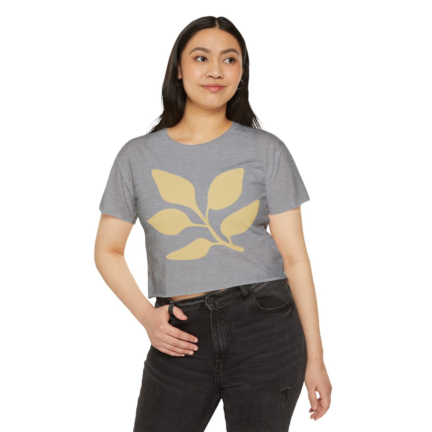 Crop Top - Feuille