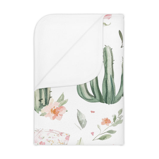 Couverture pour bébé - Western rose