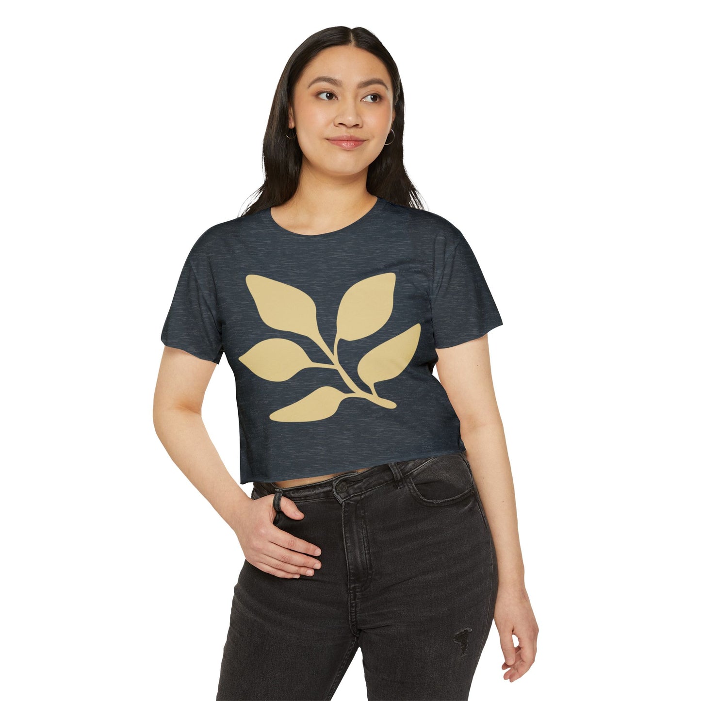Crop Top - Feuille