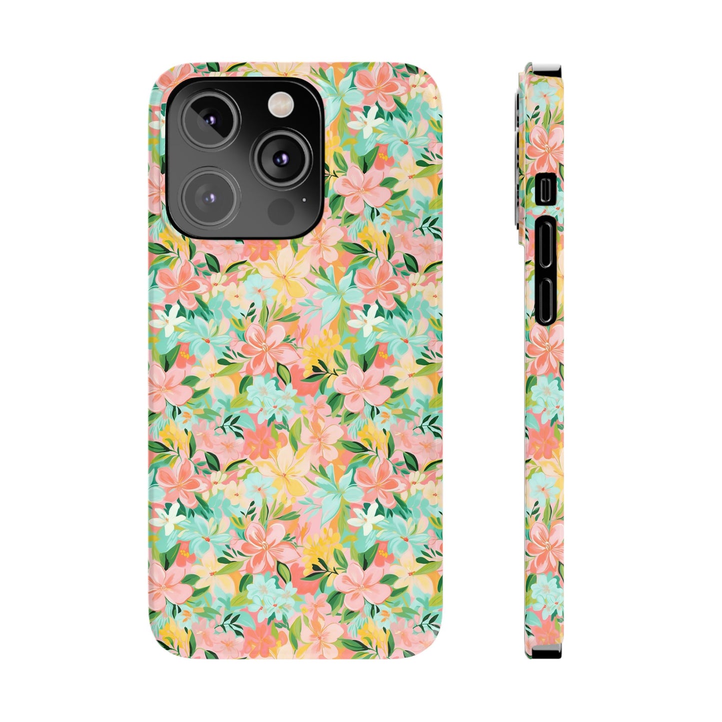 Coque Slim - Fleurie