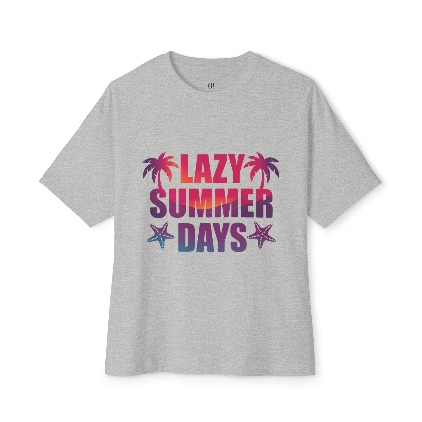 T-shirt unisexe oversize – Lazy Summer