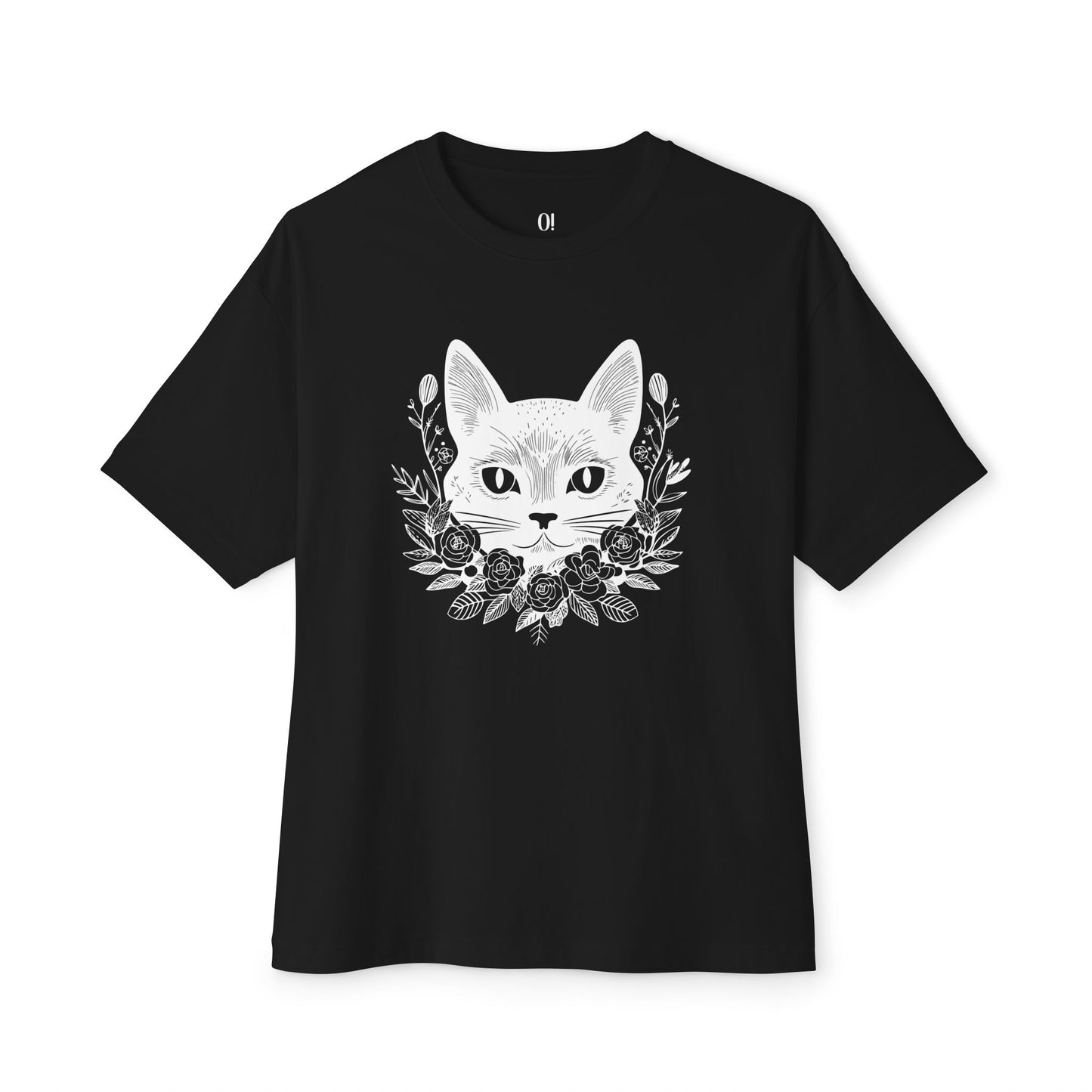 T-shirt unisexe oversize – Witchy Cat