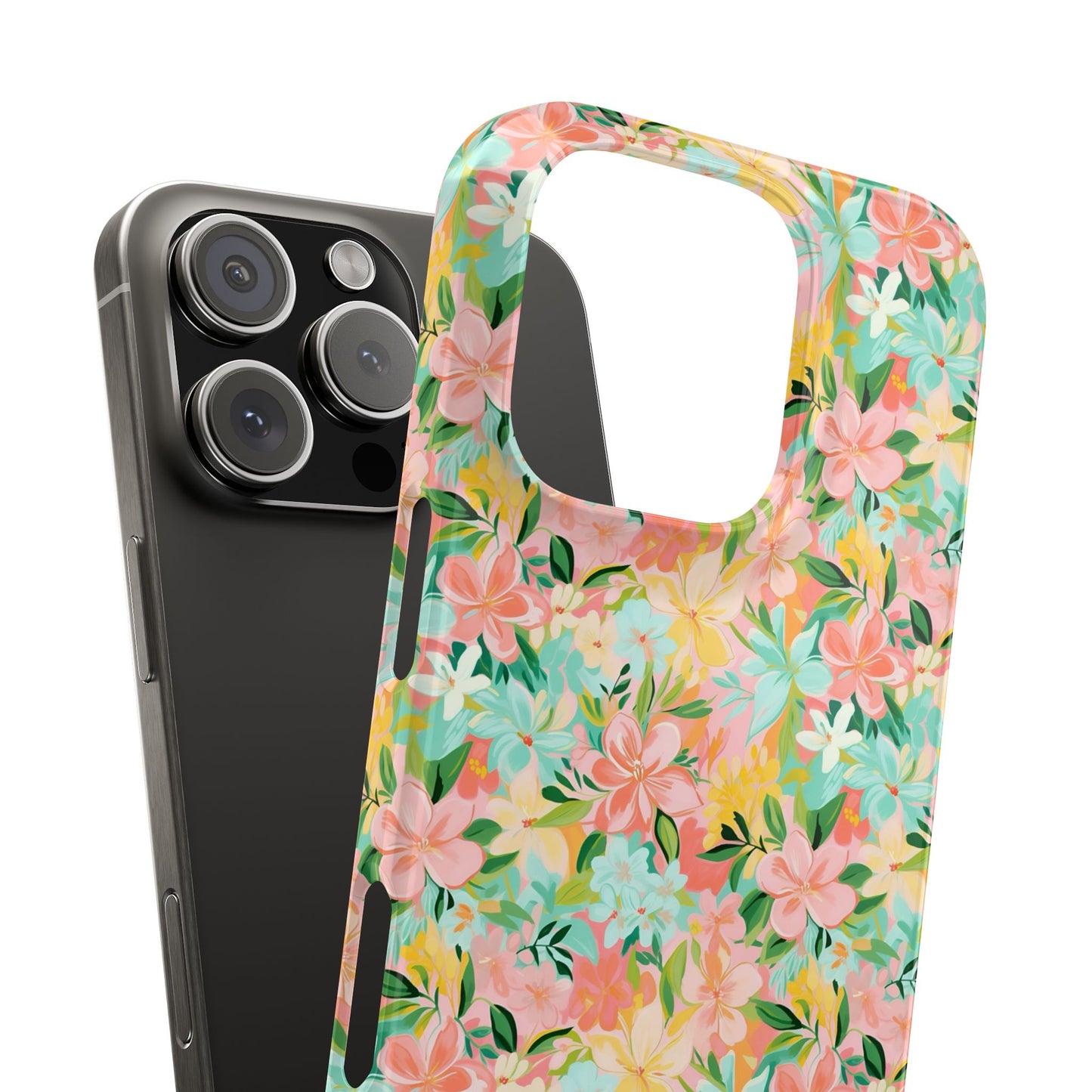 Coque Slim - Fleurie