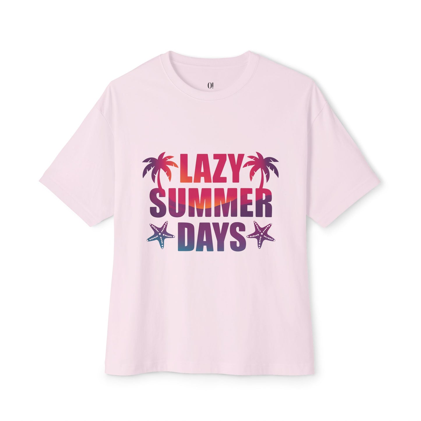 T-shirt unisexe oversize – Lazy Summer
