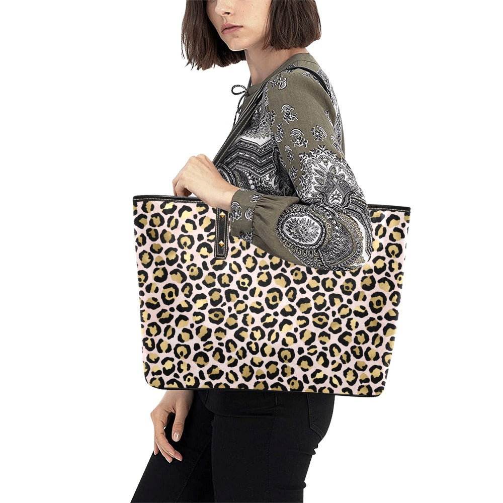 Tote bag en simili cuir