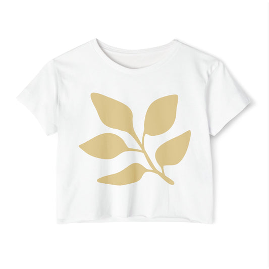 Crop Top - Feuille