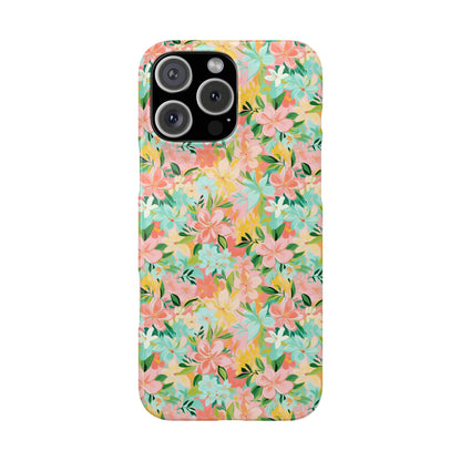 Coque Slim - Fleurie