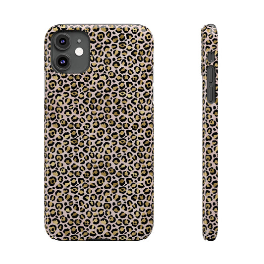 Coque Slim - Léopard
