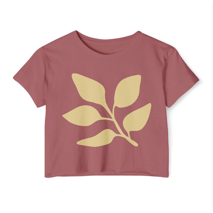 Crop Top - Feuille