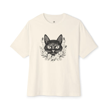 T-shirt unisexe oversize – Witchy Cat