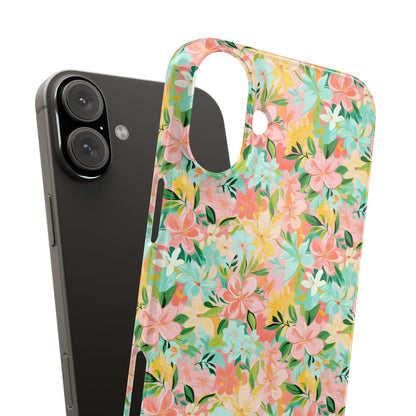 Coque Slim - Fleurie