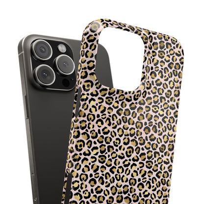 Coque Slim - Léopard