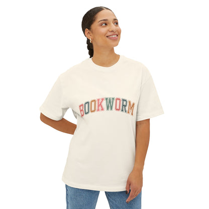 T-shirt unisexe oversize – Bookworm