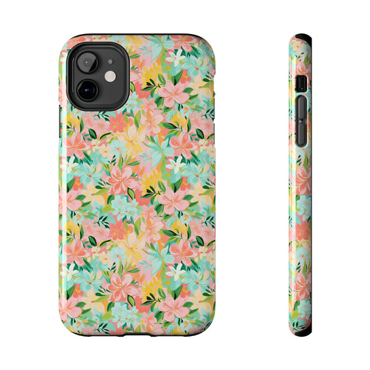 Coque tough - Fleurs