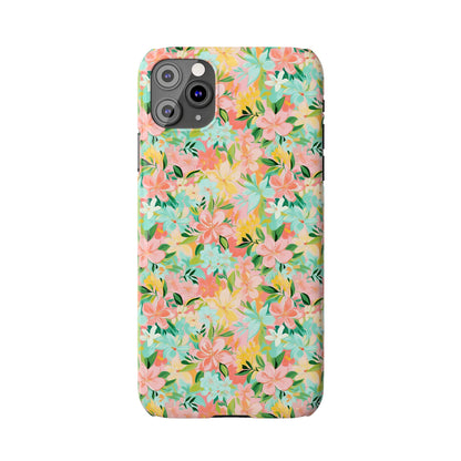 Coque Slim - Fleurie