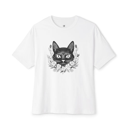T-shirt unisexe oversize – Witchy Cat