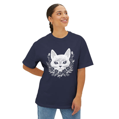 T-shirt unisexe oversize – Witchy Cat