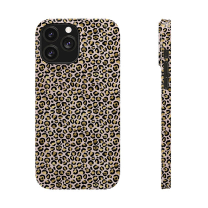 Coque Slim - Léopard