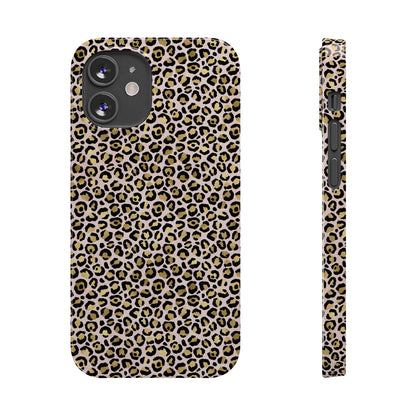 Coque Slim - Léopard
