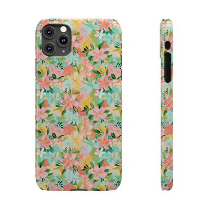 Coque Slim - Fleurie