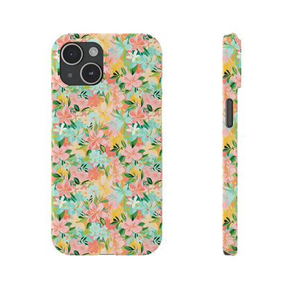 Coque Slim - Fleurie
