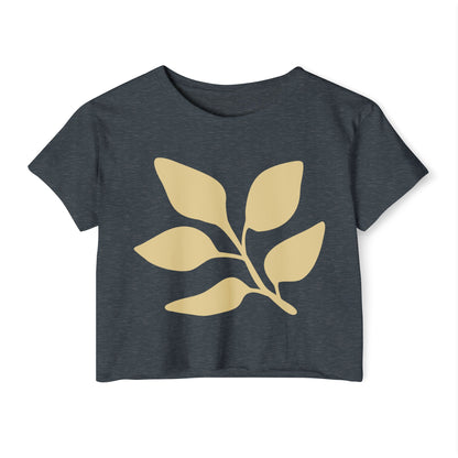 Crop Top - Feuille