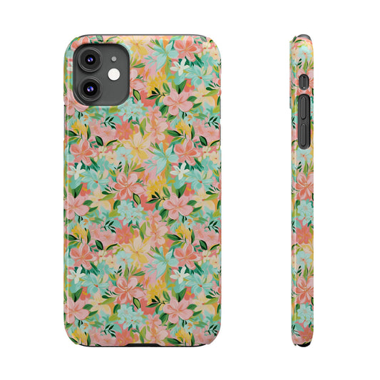 Coque Slim - Fleurie
