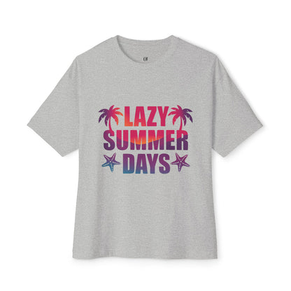 T-shirt unisexe oversize – Lazy Summer