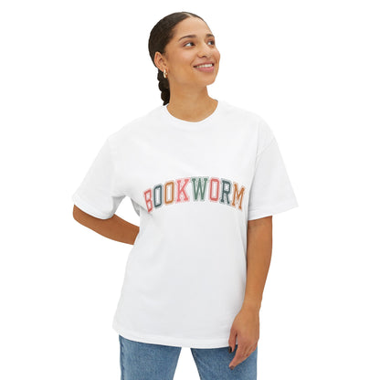T-shirt unisexe oversize – Bookworm