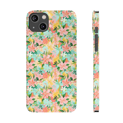 Coque Slim - Fleurie