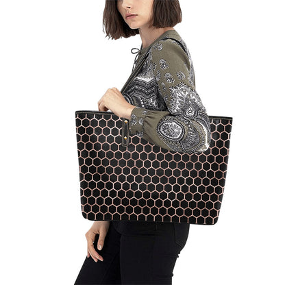 Tote bag en simili cuir